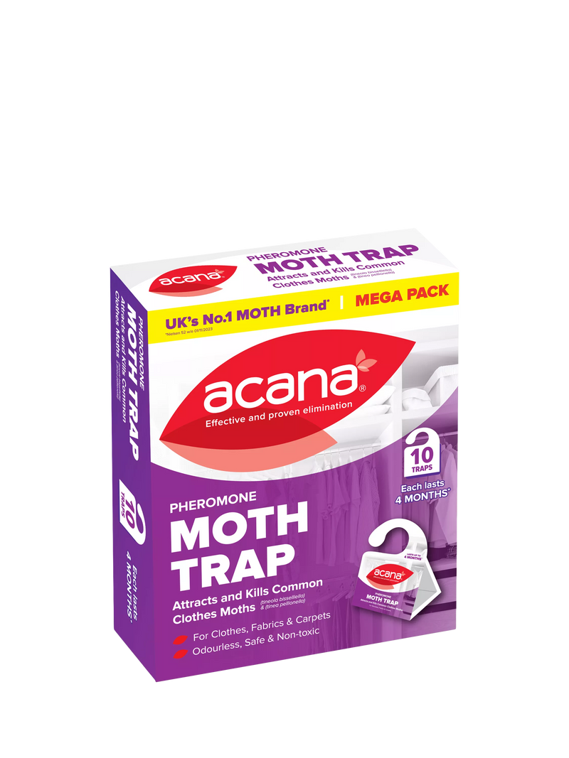 Acana Pheromone Moth Trap Pack of 10 - British product