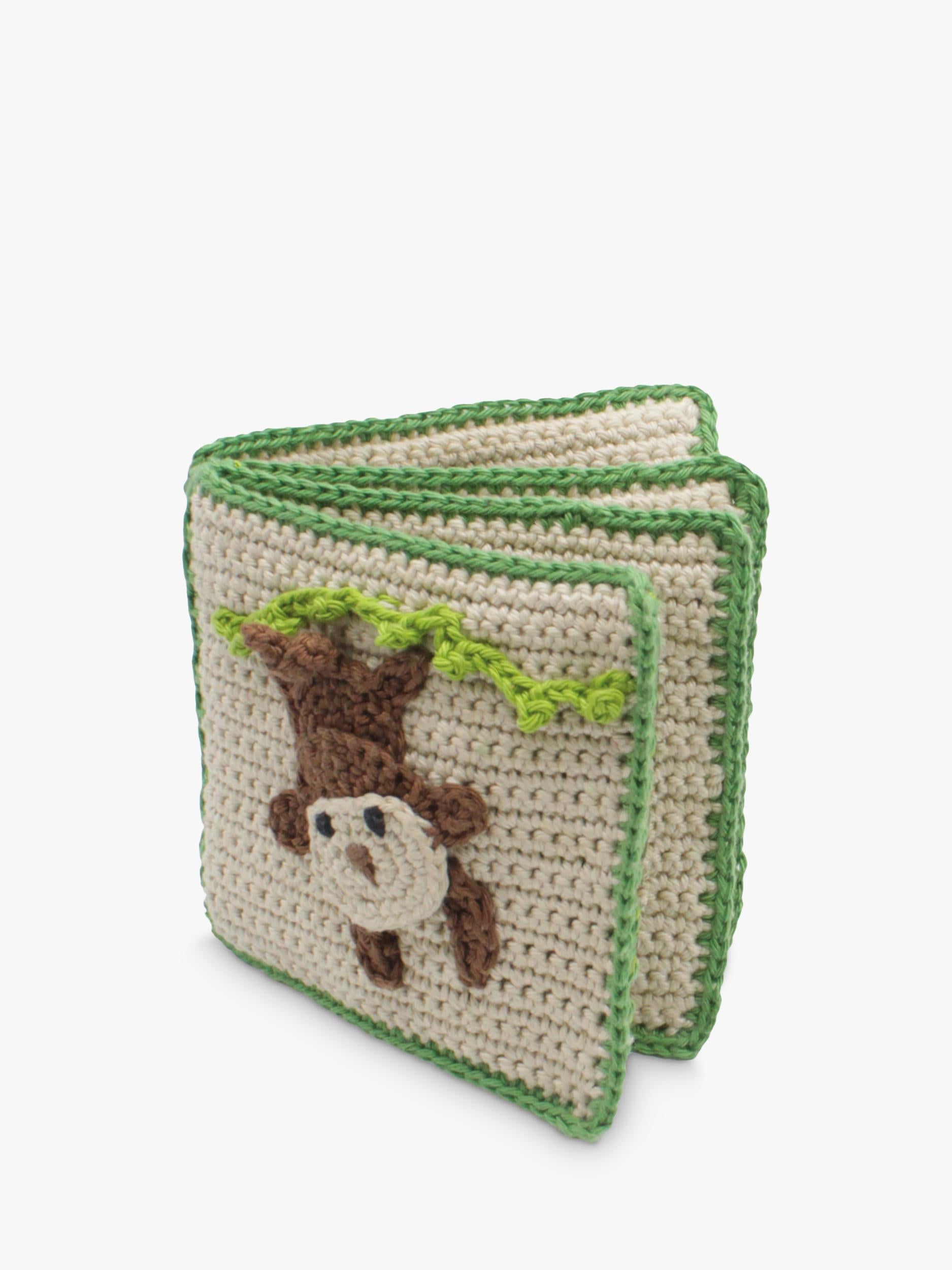 Hardicraft jungle soft book crochet kit with cotton yarn, UK version