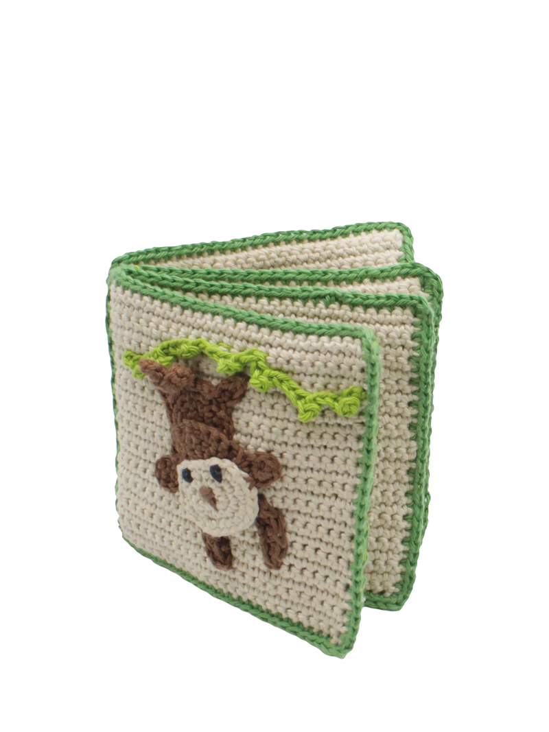 Hardicraft jungle soft book crochet kit with cotton yarn, UK version