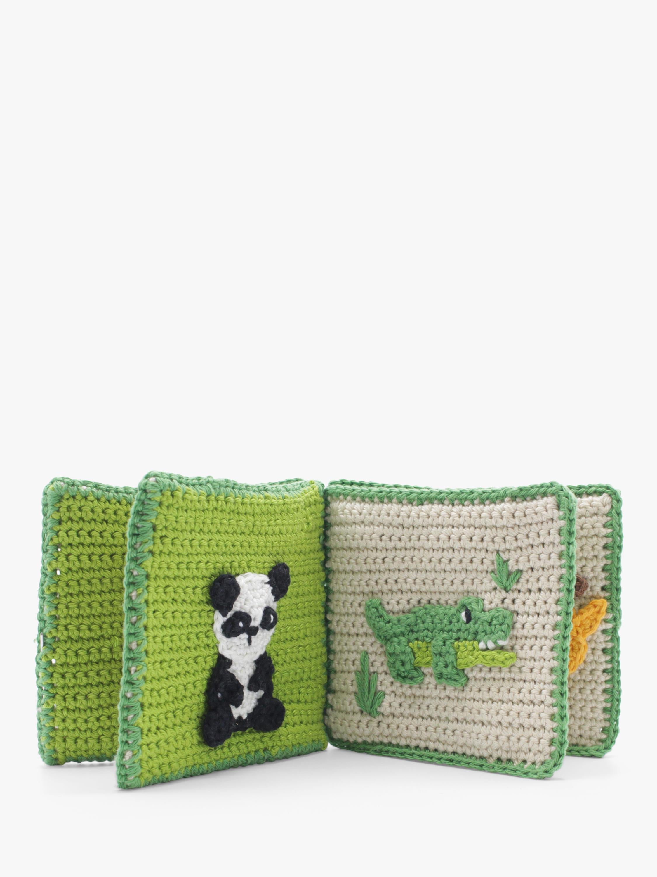 Hardicraft jungle soft book crochet kit with cotton yarn, UK version