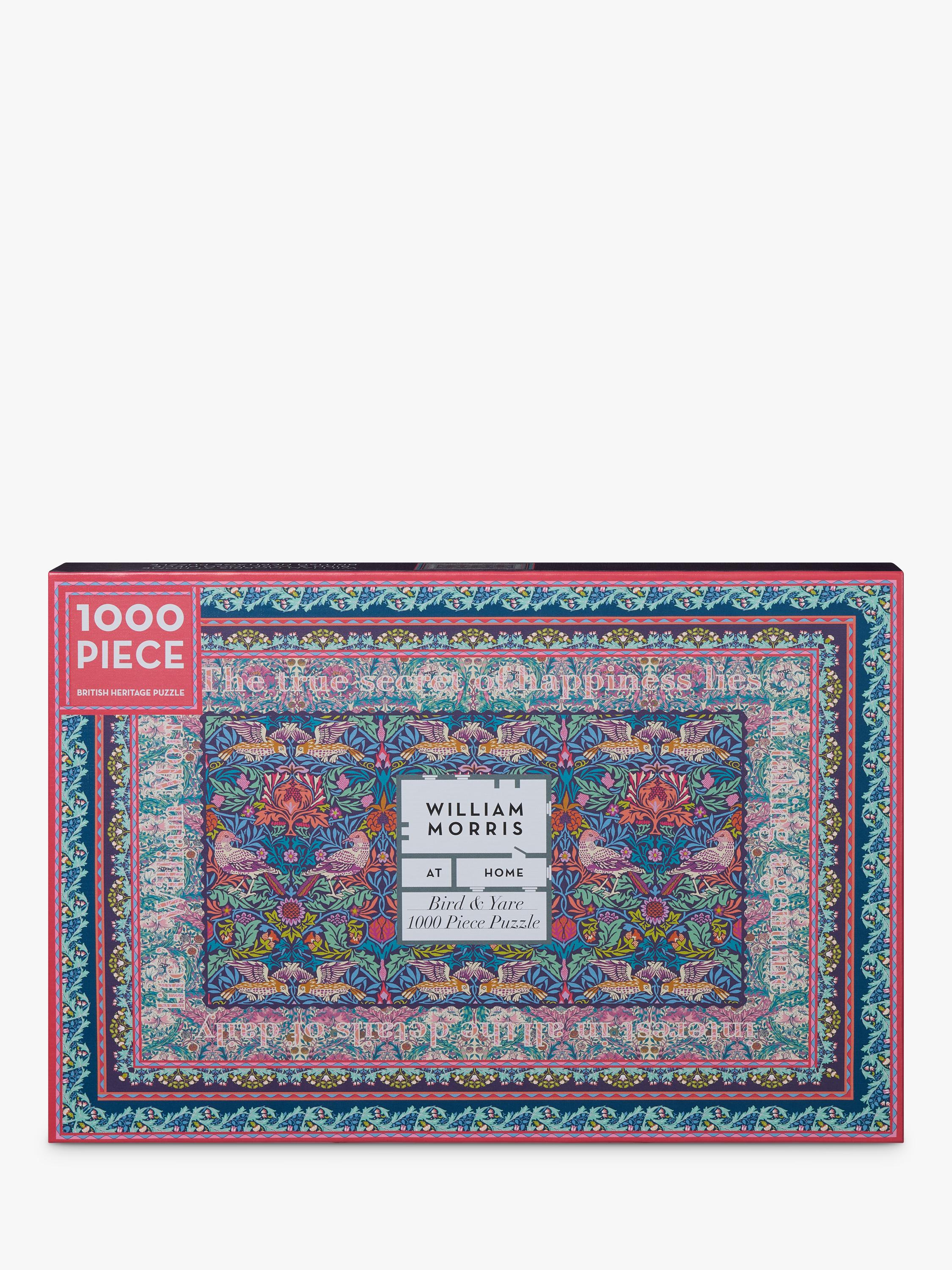 William Morris At Home Bird and Yare jigsaw puzzle, 1000 pieces (British brand)
