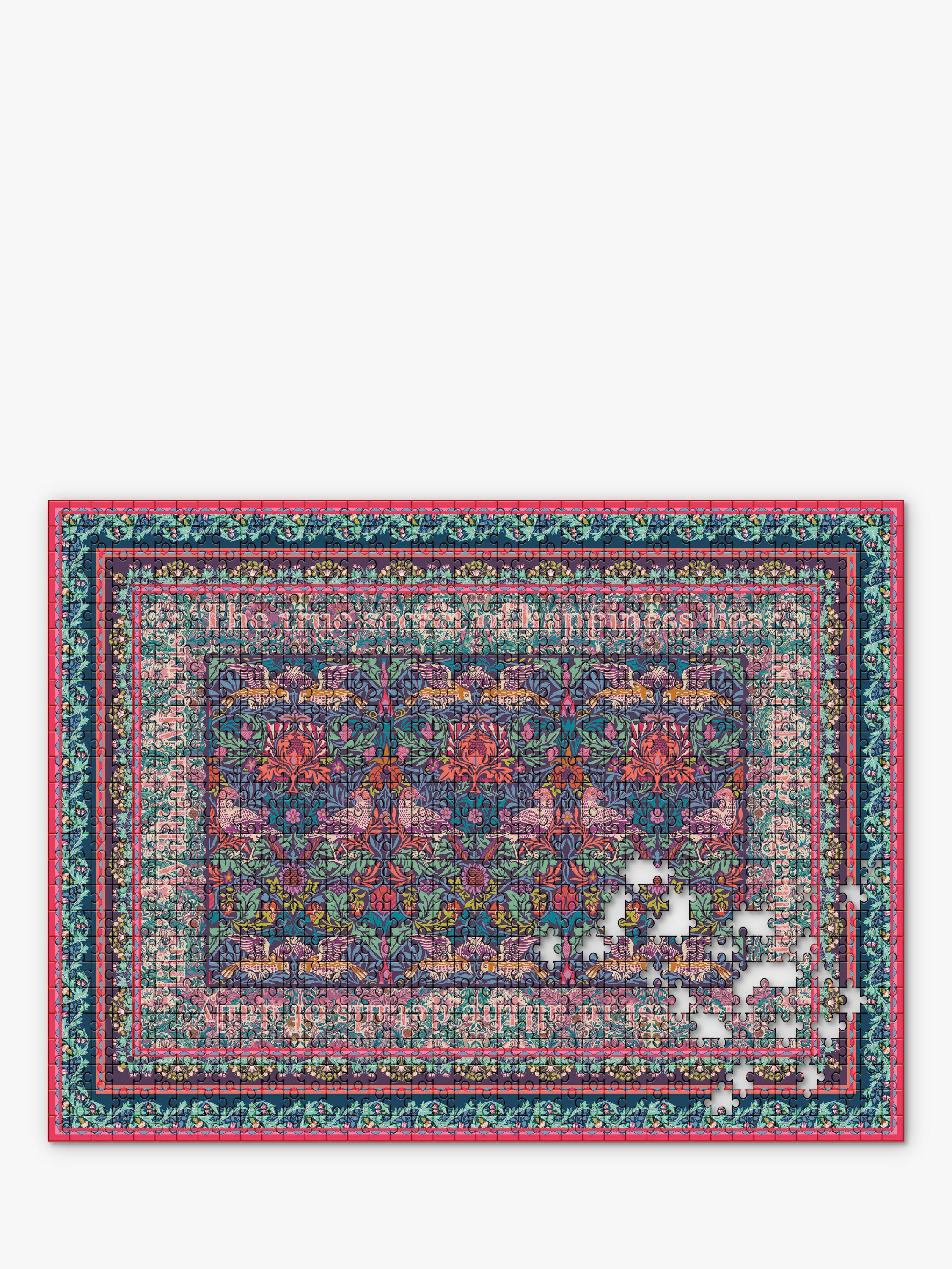 William Morris At Home Bird and Yare jigsaw puzzle, 1000 pieces (British brand)