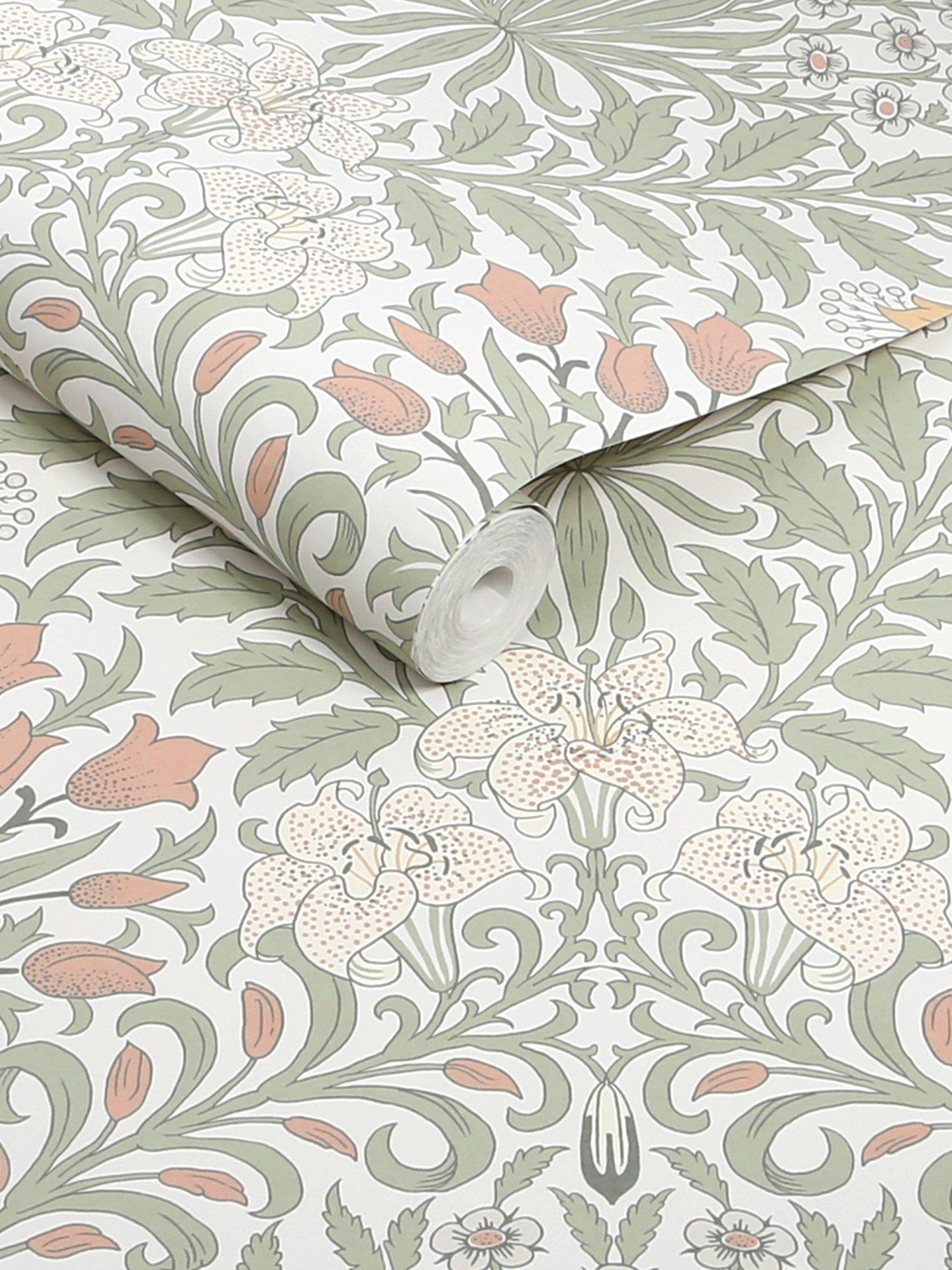William Morris At Home Garden Wallpaper