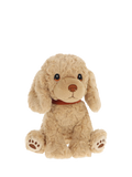 Keel Toys Cavapoo soft toy with embroidered detailing and velvet collar, 23cm, UK version