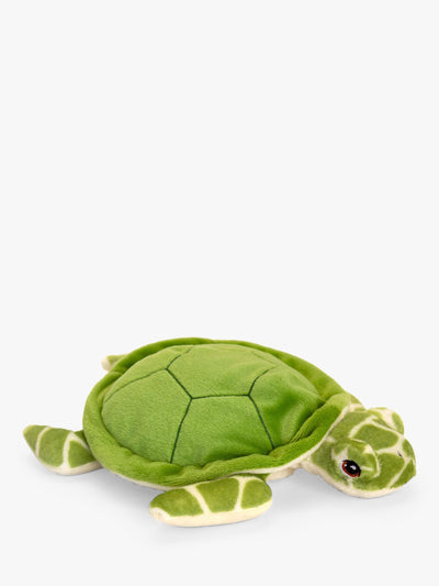 Turtle Plush Soft Toy with Embroidered Detailing, 25cm