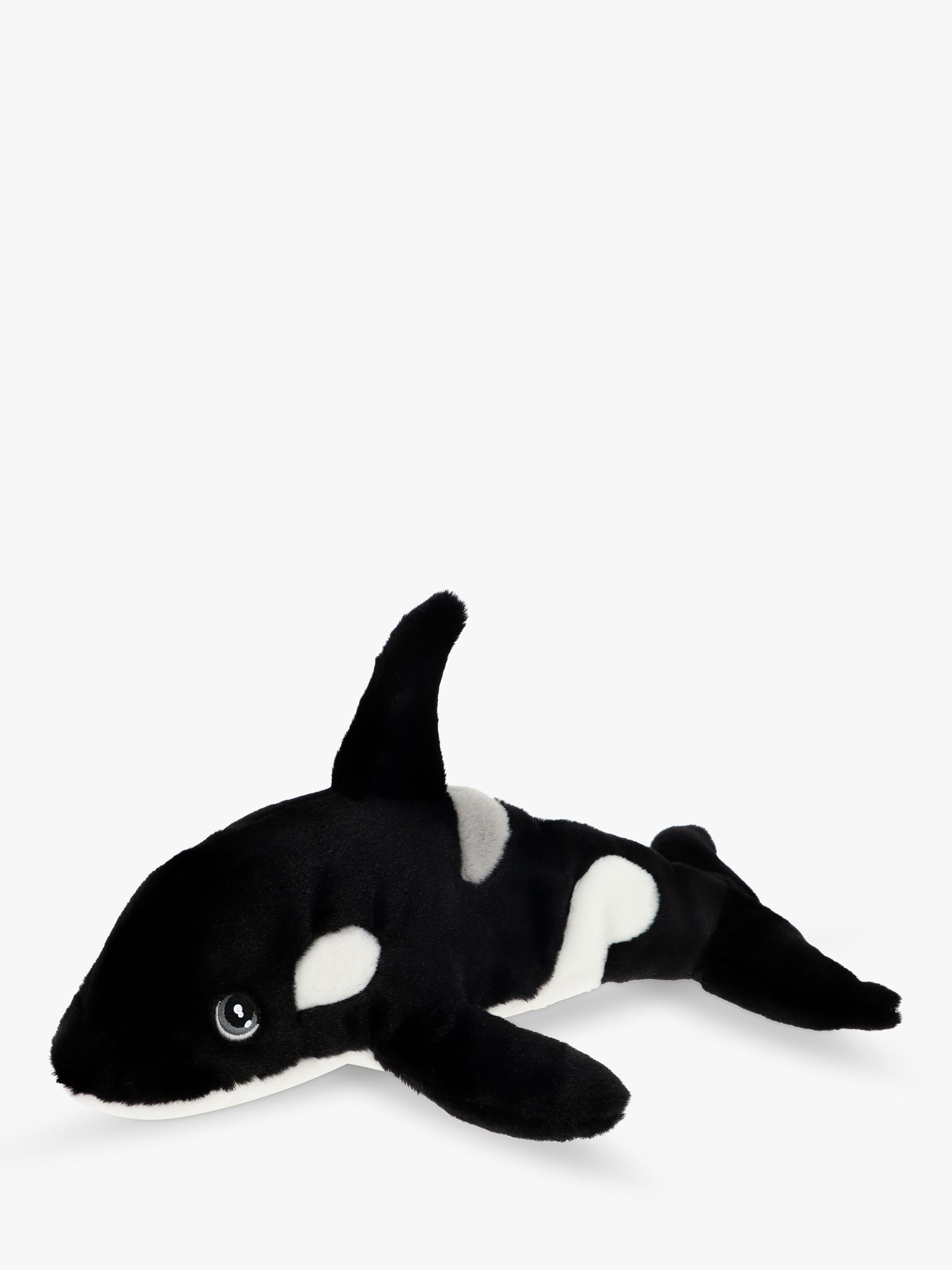 Keel Toys orca plush soft toy, Sealife Collection, 30cm, UK version