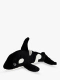Keel Toys orca plush soft toy, Sealife Collection, 30cm, UK version