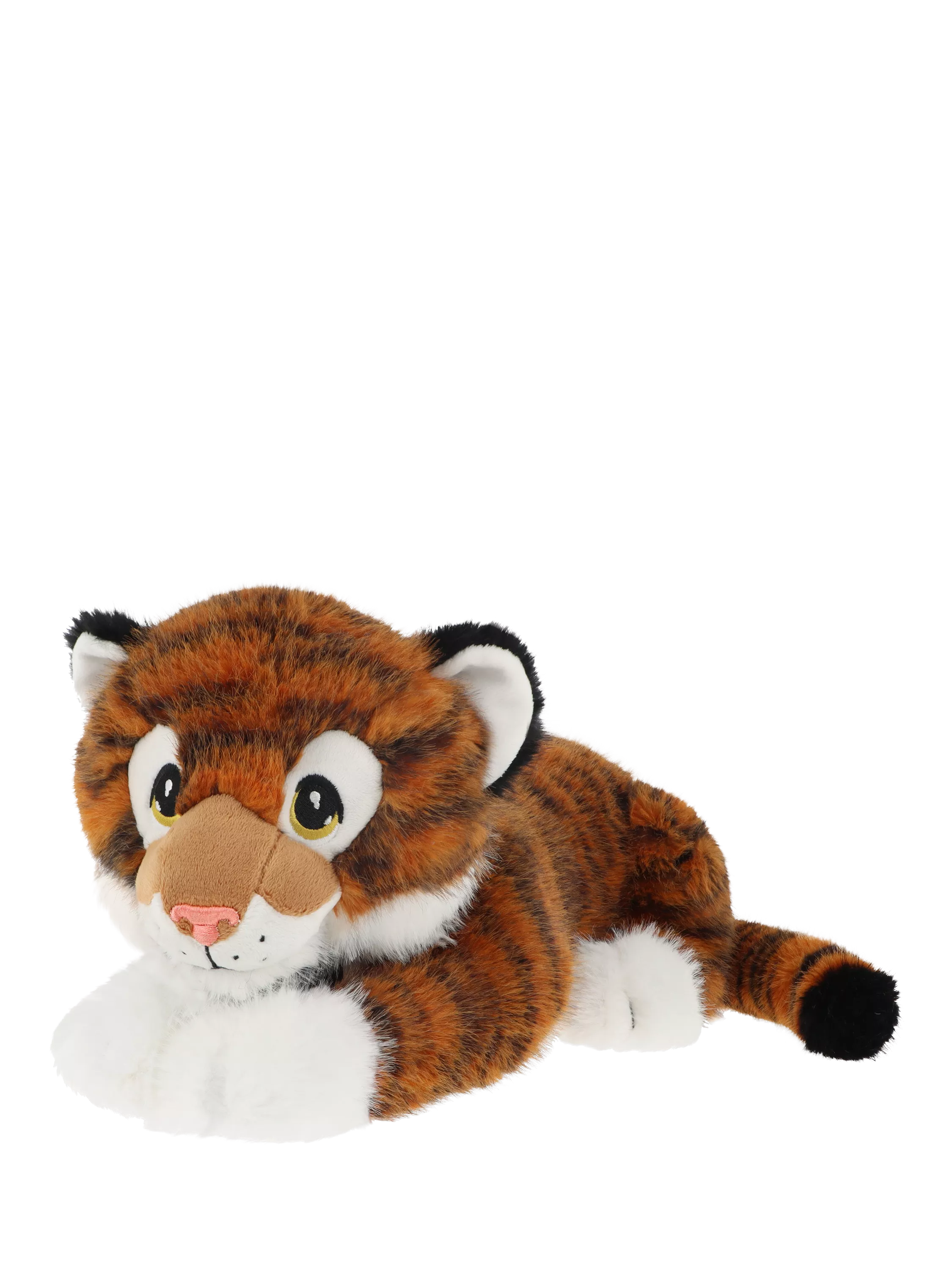 Keel Toys Tiger plush soft toy from Jungle Cat collection 35cm, UK version