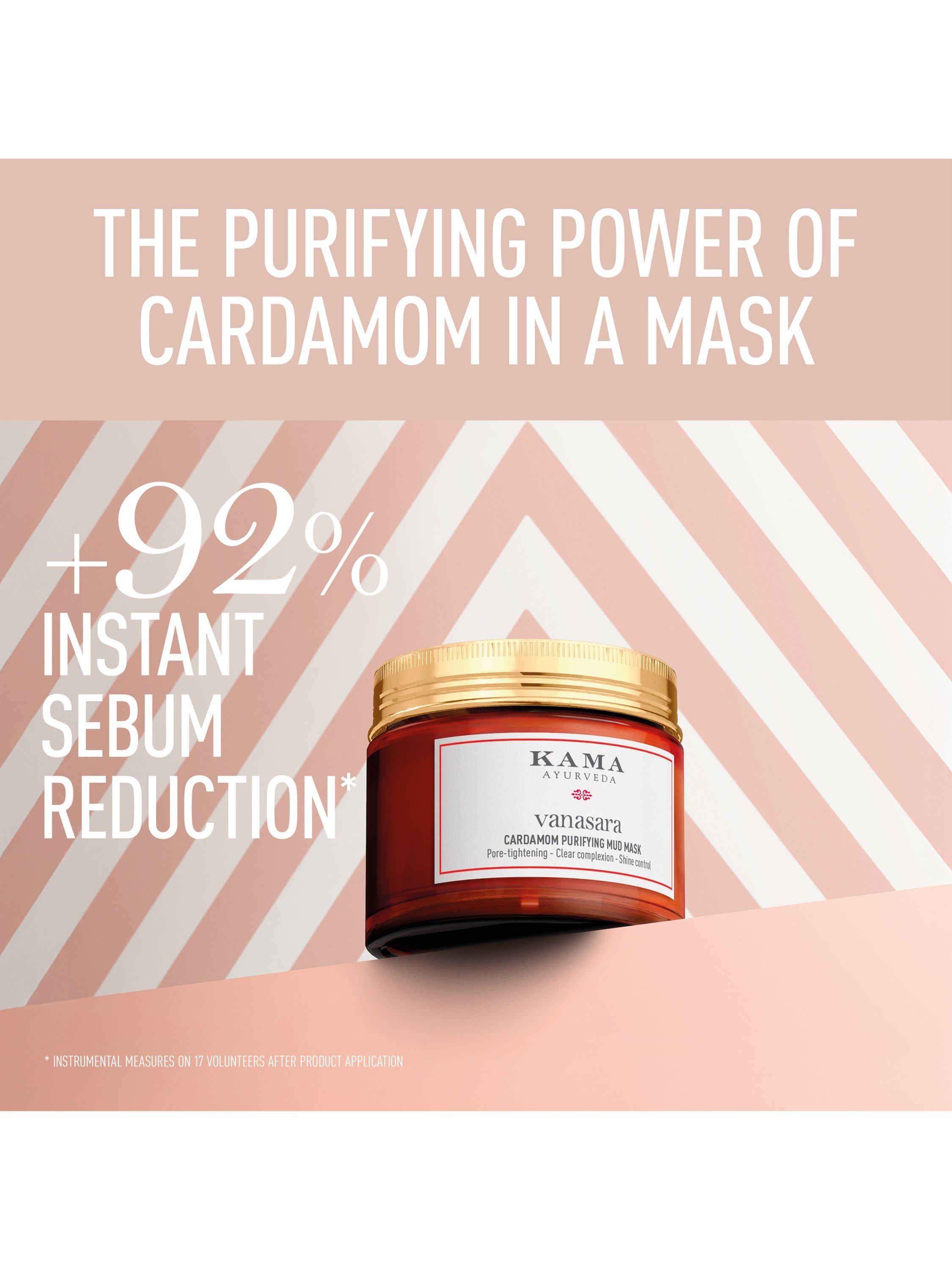 Kama Ayurveda purifying mud mask with cardamom 50ml, UK version