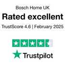 Bosch fridge freezer white - British product