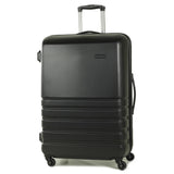 Rock Byron hardside luggage set black 3-piece, imported from the UK