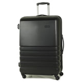 Rock Byron hardside luggage set black 3-piece, imported from the UK