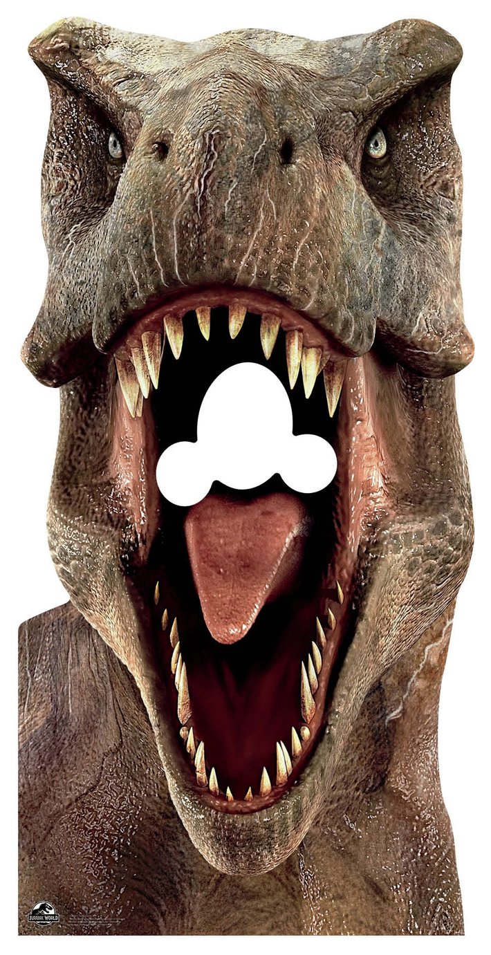 Star Cutouts Jurassic World T-Rex cardboard cutout (British brand)