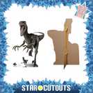 Star Cutouts Jurassic World Raptor Blue cardboard cutout 135x93x15cm (British brand)