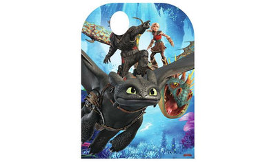 Dreamworks Stand-In Dragon Cardboard Cutout Party Decoration 130x94x15cm
