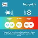 Sealy Anti Allergy Hollowfibre 10.5Tog Superking Duvet (British brand)