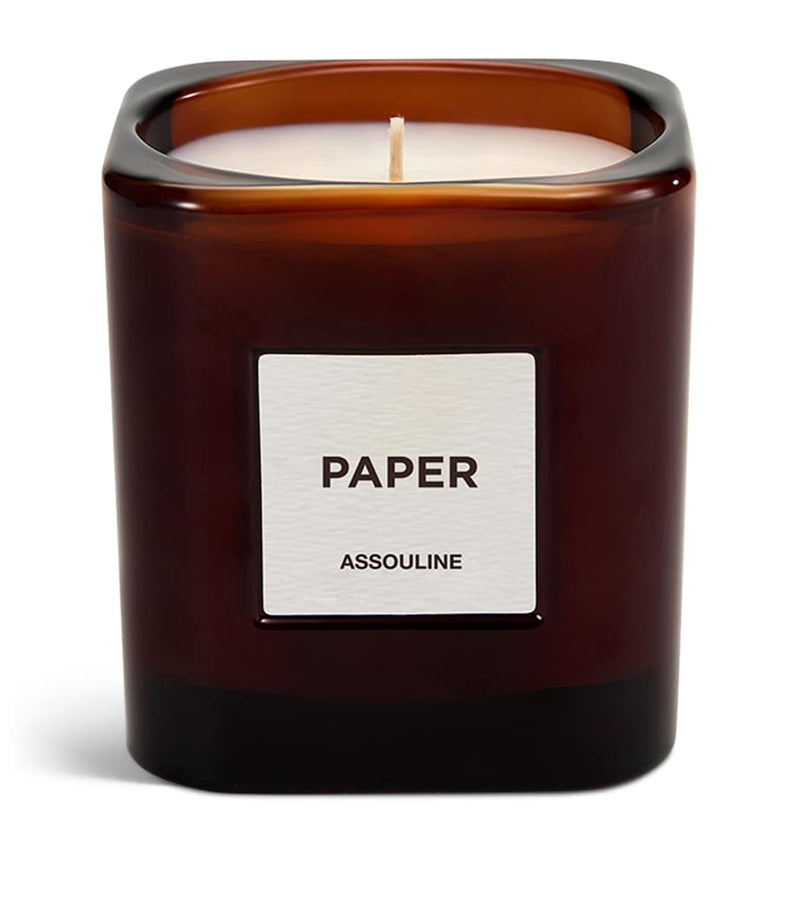 Assouline Paper Candle home fragrance candle 260g - British product