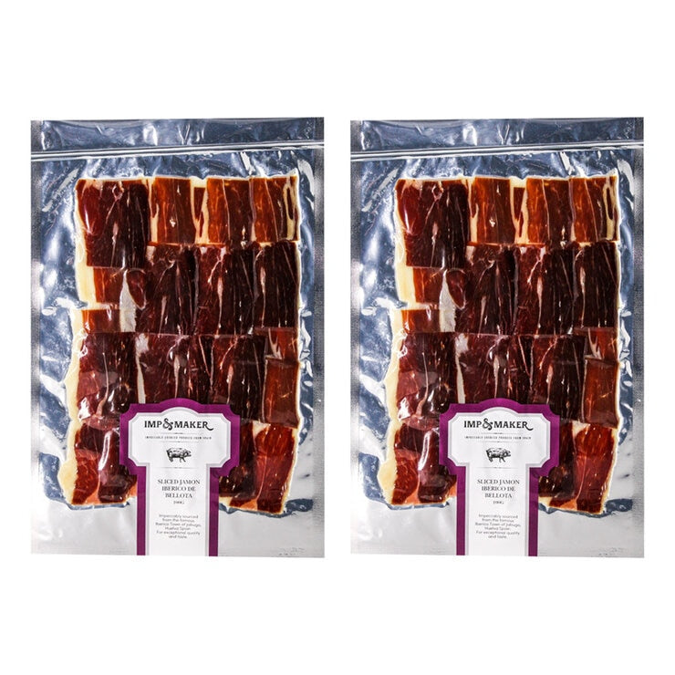 IMP  MAKER Hand Carved Jamon Iberico De Bellota 2 x 100g