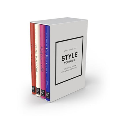 Little Guides to Style x4 Book Box Set Volume II Fashion Icons Non-Fiction Books