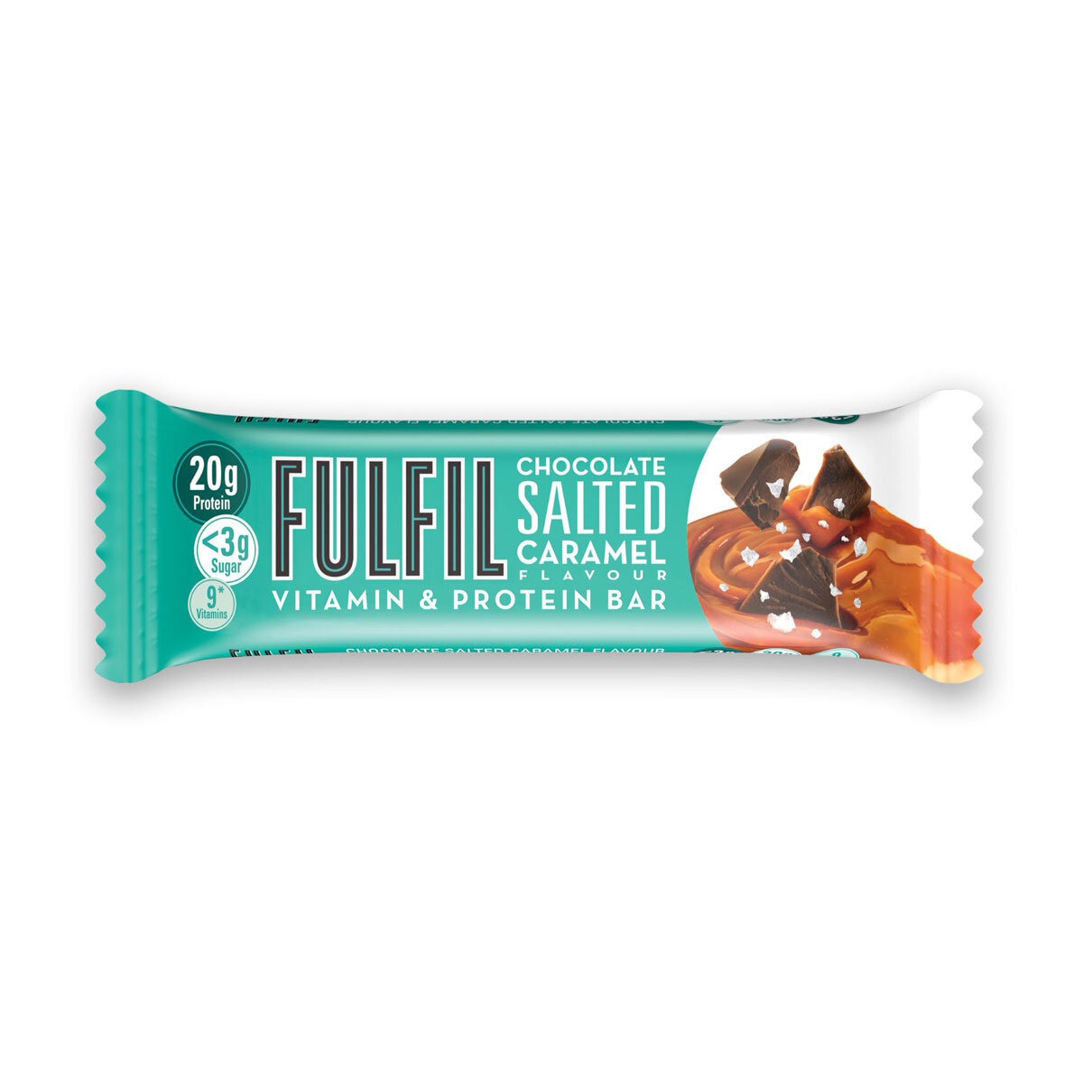 Fulfil chocolate salted caramel protein bar 15 x 55g - British product