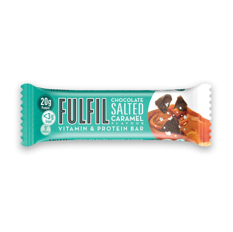 Fulfil chocolate salted caramel protein bar 15 x 55g - British product