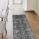 Homemaker Traditional Charcoal Short Pile Runner 67x200cm, UK version