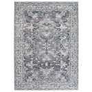 Homemaker Traditional Grey Blush Short Pile Rug 80x150cm, UK version