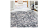 Homemaker traditional grey blush short pile rug 160x230cm, UK version
