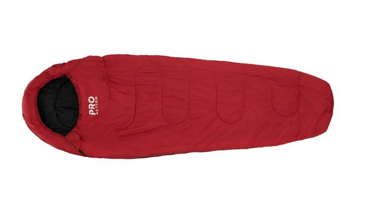 Pro Action adult mummy sleeping bag 200GSM, imported from the UK