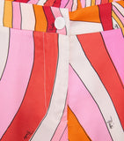 PUCCI Junior Retro Swirl Straight Trousers for children 4-13 years, imported from the UK