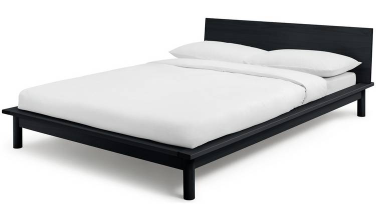 Habitat Akio black double bed frame, UK version