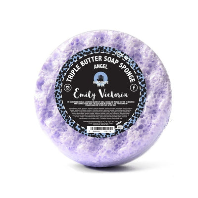 Emily Victoria Triple Butter Soap Sponge Angel Exfoliating Bath Product