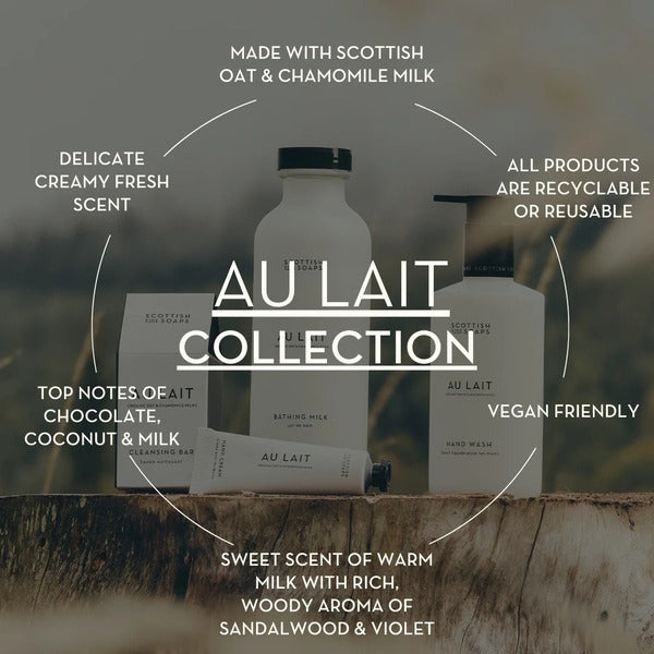 Scottish Fine Soaps Body Cream Au Lait 75ml (British brand)