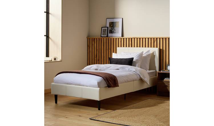 Argos Home Skylar single bed frame white - British product