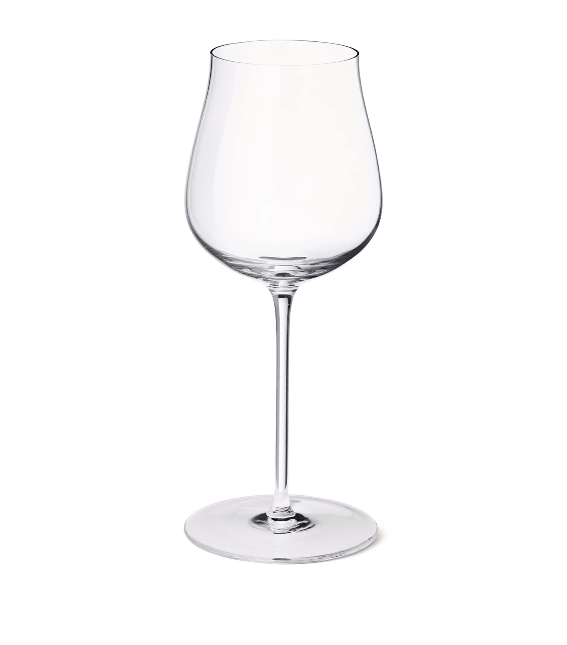 Georg Jensen Sky Crystal white wine glasses 350ml, UK version