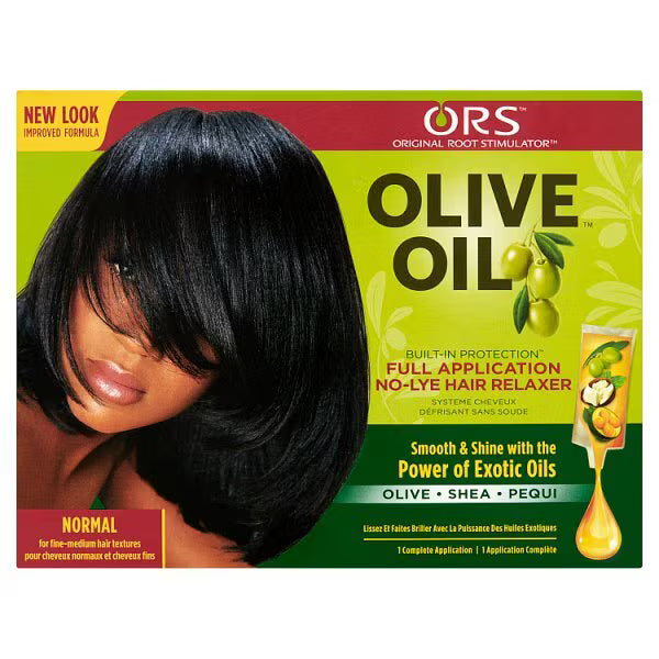 O.R.S Olive Oil No-Lye Relaxer Normal System, imported from the UK