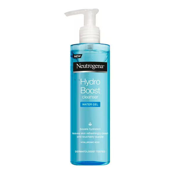Neutrogena Hydro Boost Water Gel Cleanser 200ml, imported from the UK