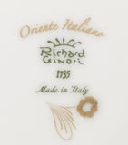 Ginori 1735 Oriente Italiano Aurum tea saucer 15cm, UK version