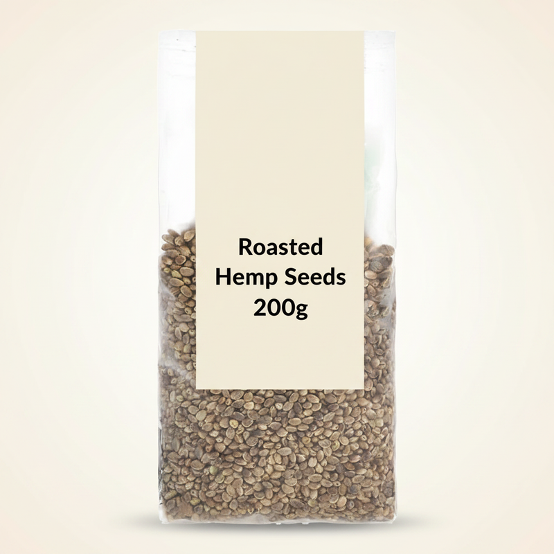 Holland & Barrett Roasted Hemp Seeds 200g, UK version