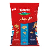 Loacker Mini Mix crispy wafer biscuits Napolitaner, Vanille & Cremkakao 800g, UK version