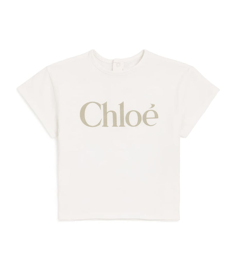 Chloé Kids Logo T-Shirt 6-36 months - British product