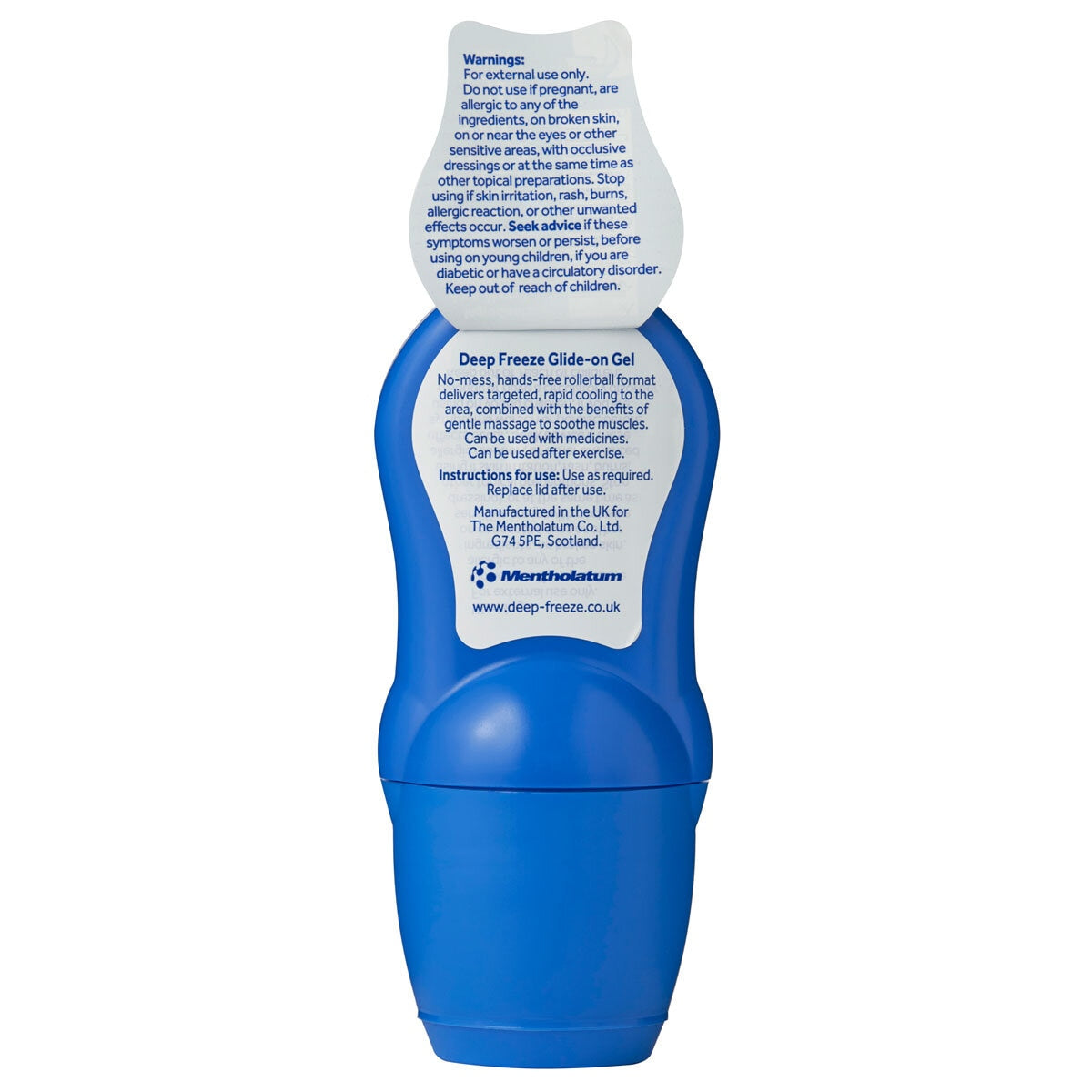 Deep Freeze Glide-On Gel 3 x 50g - British product