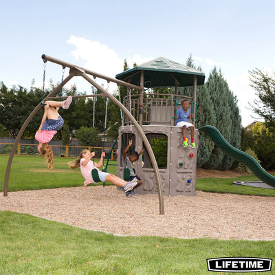 Lifetime Adventure Tower Outdoor Playset for Ages 3-12