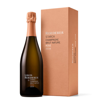 Louis Roederer Philippe Starck Brut Nature Rosé Champagne 2018 (75cl)