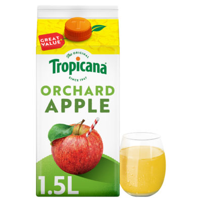 Tropicana orchard apple fruit juice 1.5L (British brand)