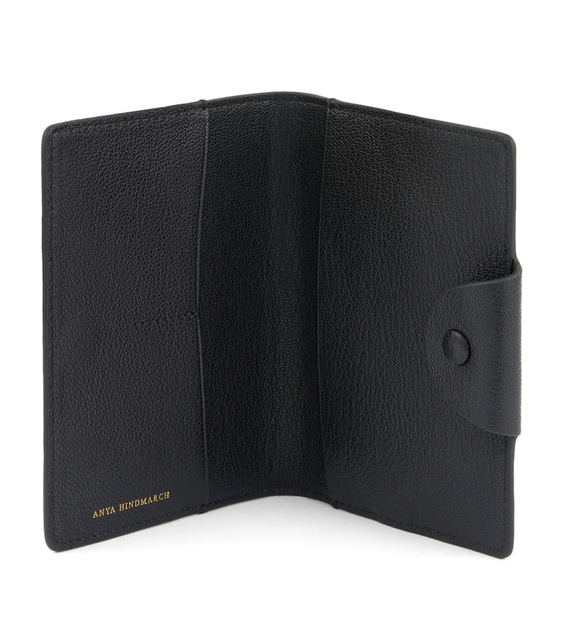 Anya Hindmarch Leather Eyes passport cover - British product