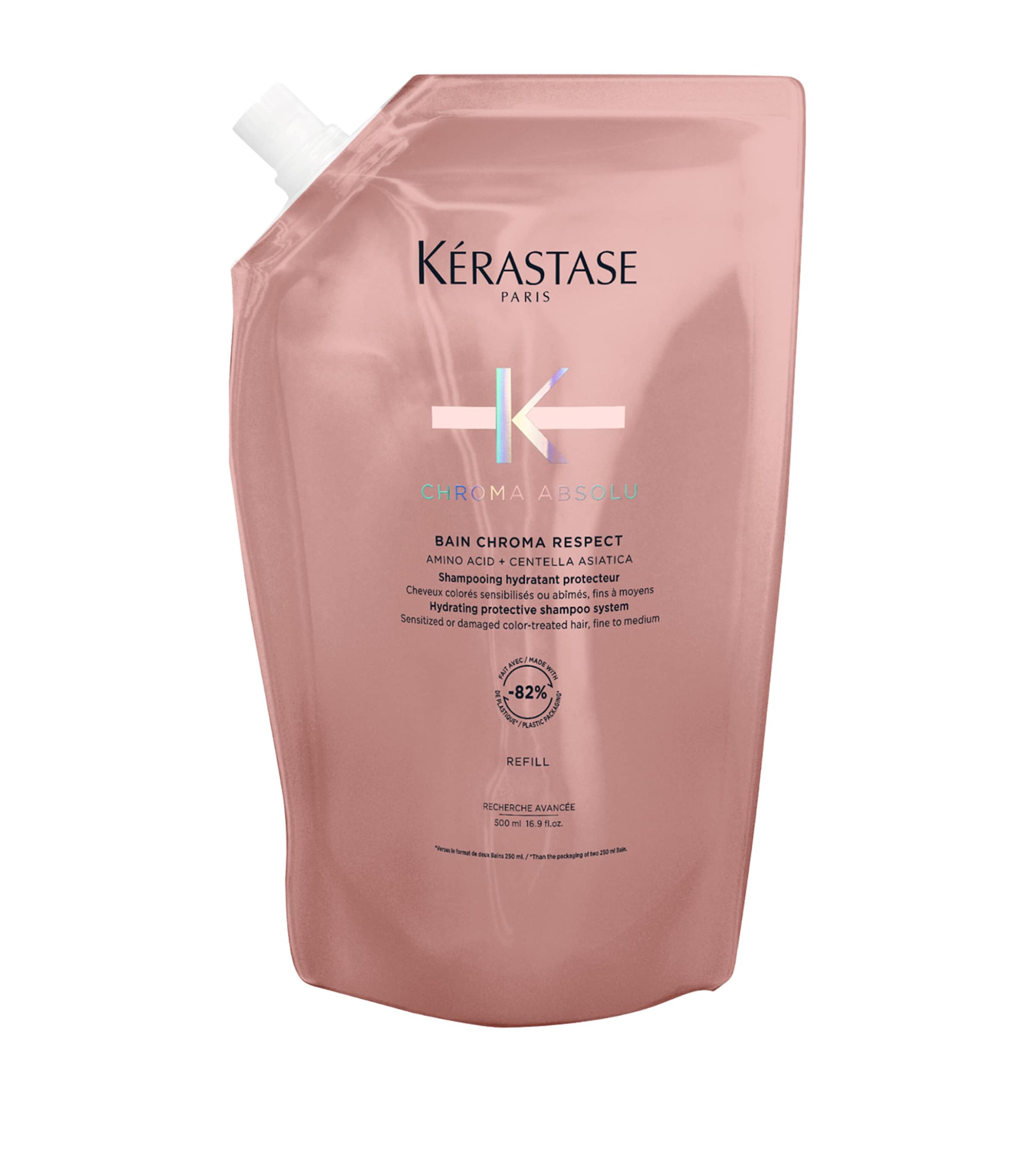 Kerastase Chroma Absolu Bain Chroma Respect Shampoo Refill 500ml - British product