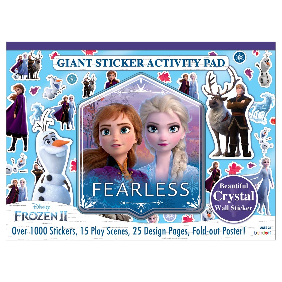 Cocomelon giant activity sticker pad in 5 options, UK version