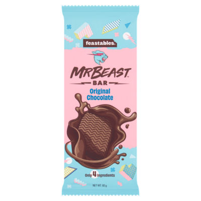 Feastables MrBeast Original Dark Chocolate Bar 60g
