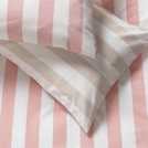 Habitat Summer Haze Stripe Pink Bedding Set Single, UK version